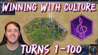 How To Win a Culture Victory In Civilization 6  Turns 1100 [upl. by Bobbye102]