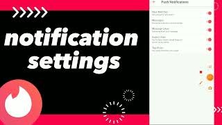 How To Fix Notification Settings On Tinder App [upl. by Wentworth]