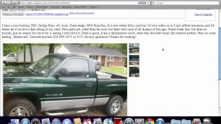 Craigslist Bowling Green Kentucky  Cheap Used Cars for Sale by Owner Available in 2012 and 2013 [upl. by Simonette]