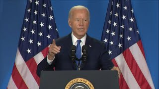 Joe Biden full press conference July 11 2024 [upl. by Nevetse98]