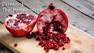 How to Deseed a Pomegranate in 15 Seconds Quick and Easy Food Tips By Shilpi [upl. by Aloin206]