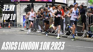 ASICS LONDON 10K 2023 [upl. by Yelbmik]