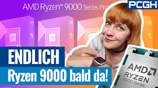 ENDLICH AMD Ryzen 9 9950X 9900X und Co ZEN 5 startklar [upl. by Oikim]