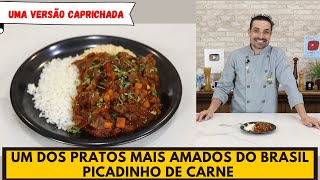 FAÇA UM PICADINHO DE CARNE ESPECIAL [upl. by Nehgem]