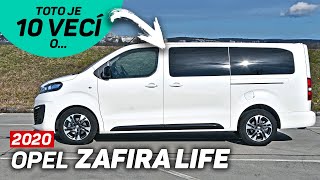 10 vecí o OPEL ZAFIRA LIFE  TEST  Autogratissk [upl. by Ednutey268]