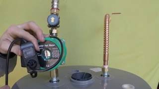 MBH – installation and mounting of the mini instant water heater at a washbasin [upl. by Asenad]