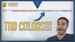 How to Color Revit Tabs with Colorize Tabs amp pyRevit  Revit [upl. by Sachs]