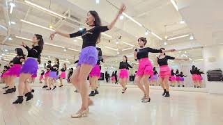 Drop It Line Dance Practice l Improver l 드랍 잇 라인댄스 l Linedancequeen l Junghye Yoon [upl. by Joon]