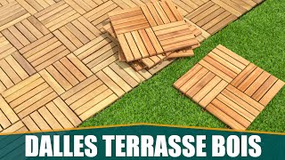 LES MEILLEURS CAILLEBOTIS  DALLES DE TERRASSE EN BOIS  Interbuild Acacia [upl. by Naziaf]