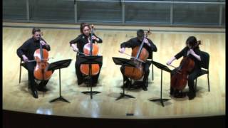 Bach Chaconne for Four Cellos [upl. by Beverlie]