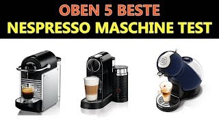 Nespresso Maschine Test [upl. by Eirual]