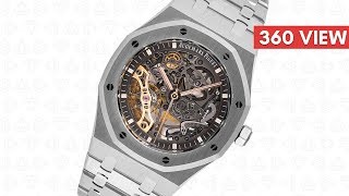 Audemars Piguet Royal Oak Double Balance Wheel Openworked  Time4Diamonds [upl. by Sax]