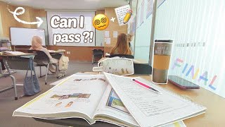 80h Study Vlog📝Surviving Final Exams in 14 Days with 16Hour Fasting🫣Productive College Cramming [upl. by Onilatac]