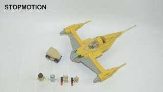 Building LEGO Star Wars Naboo Fighter Set 7141 [upl. by Cocks139]