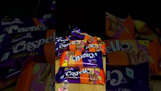 Crispello Dairy Milk Chocolate Milkshake ASMR Cooking chocolate food cooking shorts short [upl. by Akemat988]