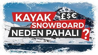 Snowboard  Kayak Yapmak Neden Pahalı [upl. by Armando751]