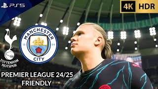 FC 24  Tottenham vs Manchester City  Premier League Friendly 2024  PS5™ 4K60 [upl. by Sybila]