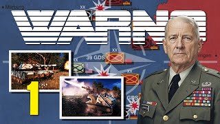 The REAL FIGHT BEGINS against WAVES of PACT forces  WARNO Campaign  Fulda Gap 1 NATO [upl. by Bahner]