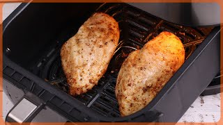 Air Fryer Frozen Chicken Breast No Thawing [upl. by Shum]