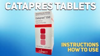 Catapres tablets how to use Uses Dosage Side Effects Contraindications [upl. by Ahsikahs]