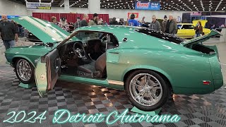 2024 Detroit Autorama Part 1 of 2  Main Floor [upl. by Anneh]