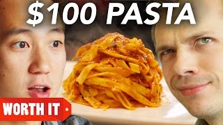 8 Pasta Vs 100 Pasta [upl. by Avek961]