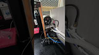 Tidied up the wiring after testing the Bobil heating hot water system Look a lot better campervan [upl. by Notlehs]