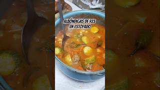 Esta receta de albóndigas queda deliciosa 😋👌🏼 recetasdecocina recetascaseras [upl. by Rechaba]