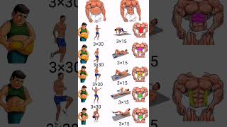 Get Sixpack Muscle At Home with Pushup Exercises  Ultimate Guide homeworkout Sixpackworkout [upl. by Aititel937]