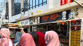 My first Street food experience in Chittagong  Gapush Gupush [upl. by Lenny462]