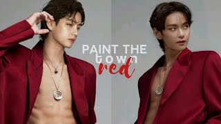 Kim Taehyung  Paint The Town Red  FMV [upl. by Eibbor]