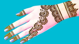 🥰 Latest Simple Mehandi Design for Hands Arabic Mehndi Design Mehandi Design Easy Mehndi Mehndi [upl. by Strang238]