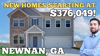 MUST SEE  Atlanta Suburb  Most Affordable New Homes in Newnan GA [upl. by Alrzc]