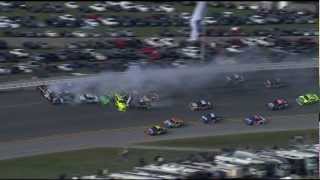 2012 Talladega Last 2 Laps of Race Stewart Flip Crash [upl. by Diannne596]