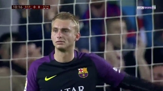 Jasper Cillessen vs Atletico Madrid Home 1617 HD 722017 [upl. by Cochrane]