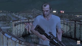 Grand Theft Auto V  Blitz Play Hold Position NOOSE Battle Rocket Chopper Trevor Take Out Snipers [upl. by Eitac469]