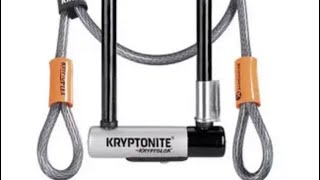 Kryptonite Kryptolok D Lock [upl. by Pegma]