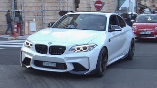 BEST of BMW M2 F87 Exhaust Sounds  Akrapovic Fi MPerformance amp More [upl. by Ahsirat]