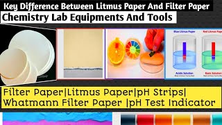 Detection Of Acid And Base By Litmus Paper And Diffrence Between Litmus And Filter PaperLitmus pH [upl. by Narud445]