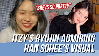 ITZYs Ryujin Praised Lookalike Actress Han Sohees Visual quotShe is So Prettyquot [upl. by Duster]