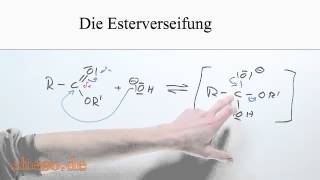 Esterverseifung oder alkalische Esterhydrolyse [upl. by Kevon893]