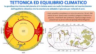 IL RUOLO DELLA TETTONICA PLANETARIA NELLEQUILIBRIO CLIMATICO [upl. by Brena149]