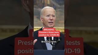 Breaking News President Biden Tests Positive for COVID at UNIDOS Conference [upl. by Hayne]