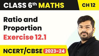 Ratio and Proportion  Exercise 121  Class 6 Maths Chapter 12 [upl. by Kimble686]