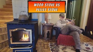 Pellet Stove Review Pros amp Cons Compared To Wood Stove [upl. by Wrench]