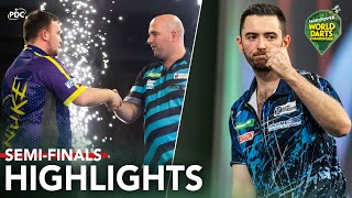 THE FINAL IS SET 🏆 SemiFinal Highlights  202324 Paddy Power World Darts Championship [upl. by Couture]