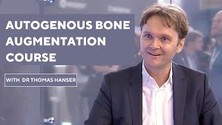 Autogenous bone augmentation course with Dr Thomas Hanser in London [upl. by Acireed]