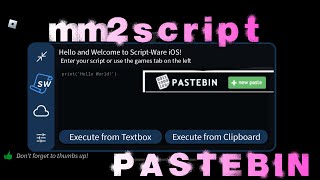 MM2 SCRIPT 2023 PASTEBIN [upl. by Enajaras]