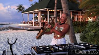 Tayla Moss  Live Maldives  Siyam World  Melodic Techno Progressive House Mix [upl. by Ruthann]