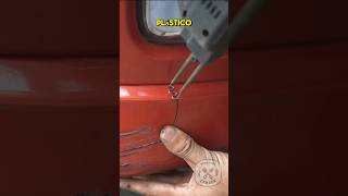 Como Reparar Piezas Plasticas soldadora de plastico mecanicaautomotriz mecanicas tips [upl. by Dubois]